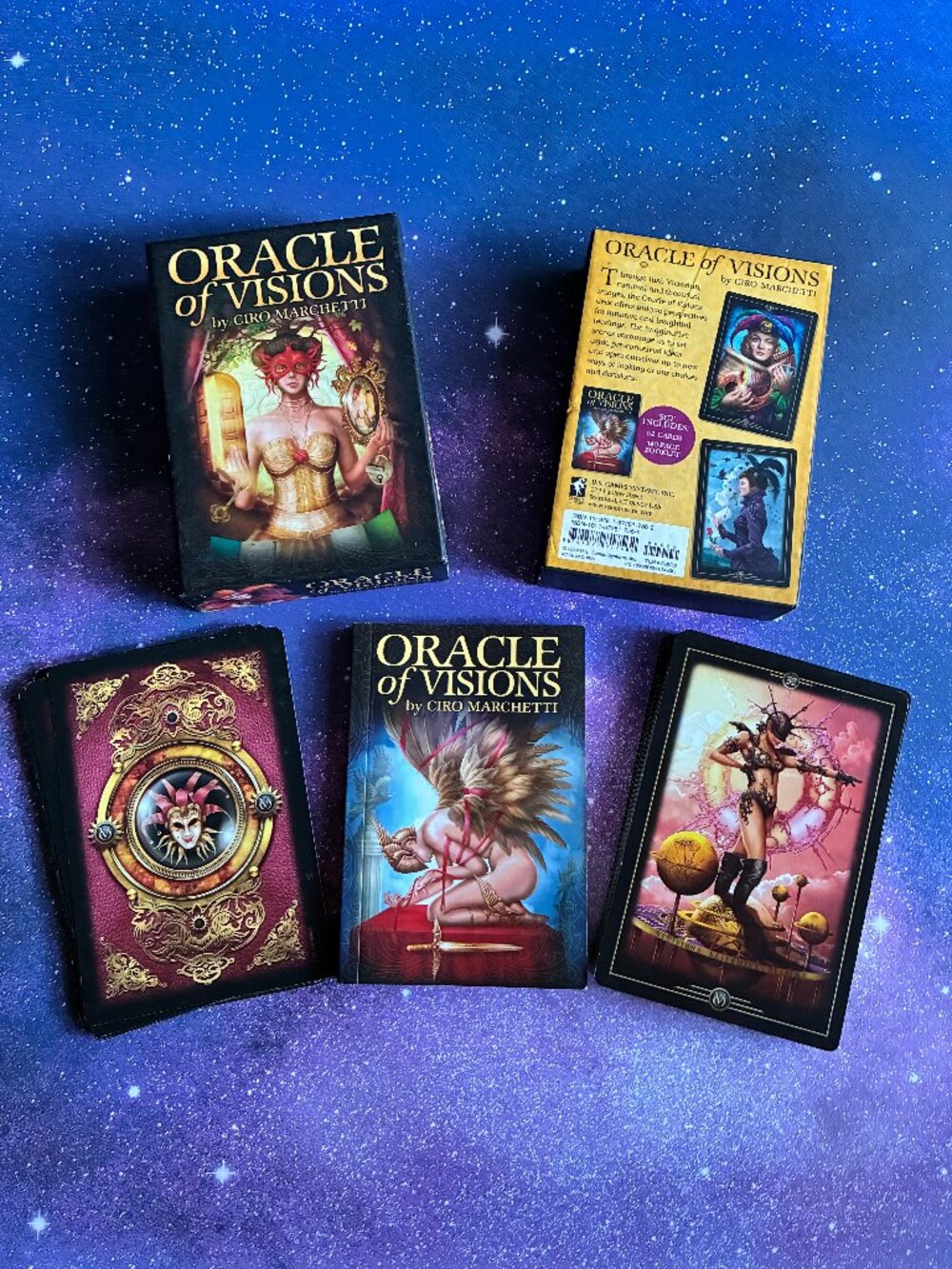 Oracle of Visions created by digital artist Ciro Marchetti